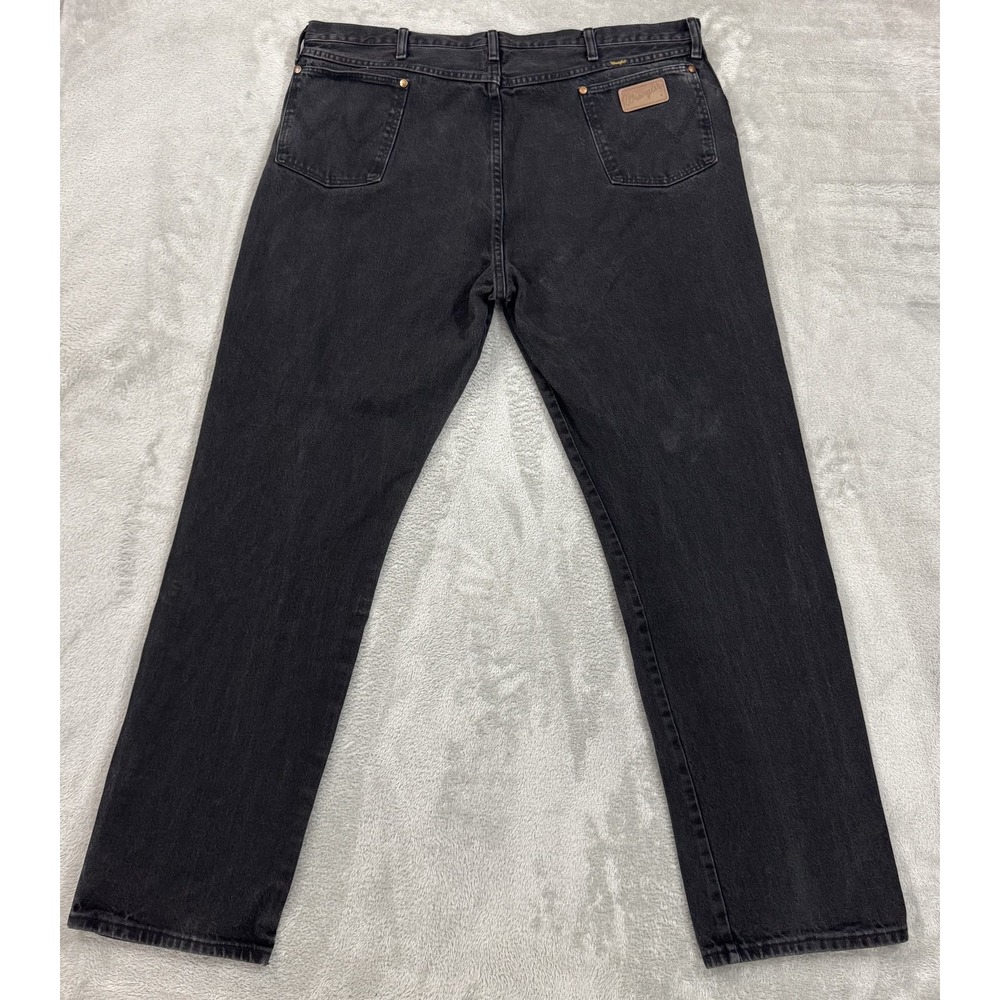 Vintage Wrangler 13MWZWK Cowboy Cut Jeans Mens 44x34 Black Original Straight USA